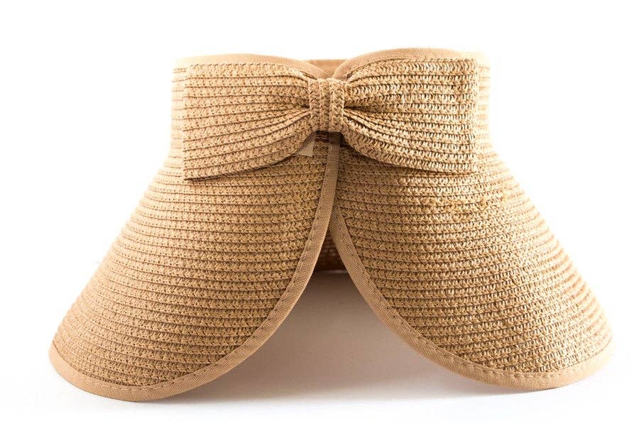 Hipster Row Foldable Beach Straw Hat | Wide Brim | 8 Colors