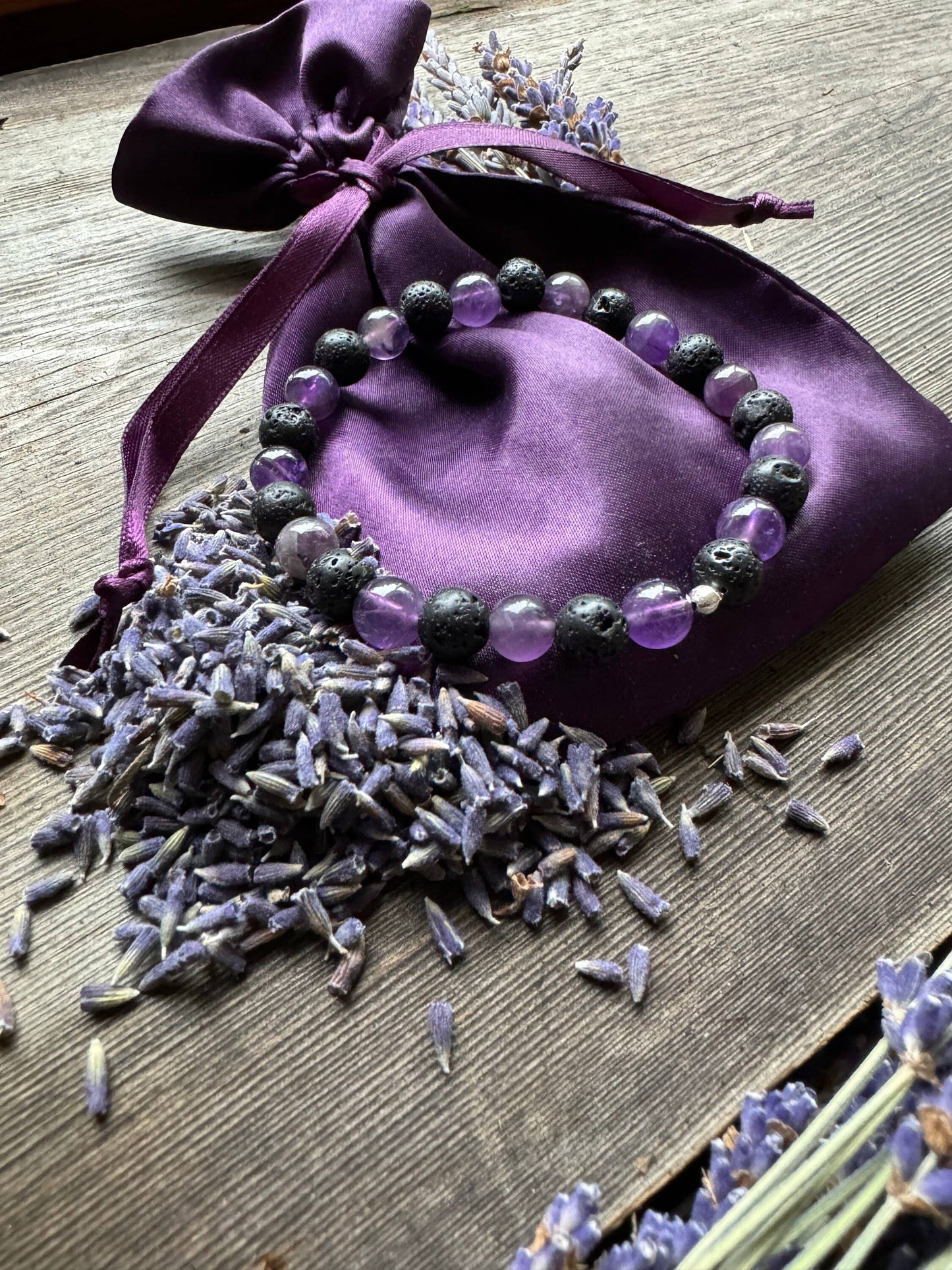 Lavender Beads Aromatherapy Diffuser Bracelet