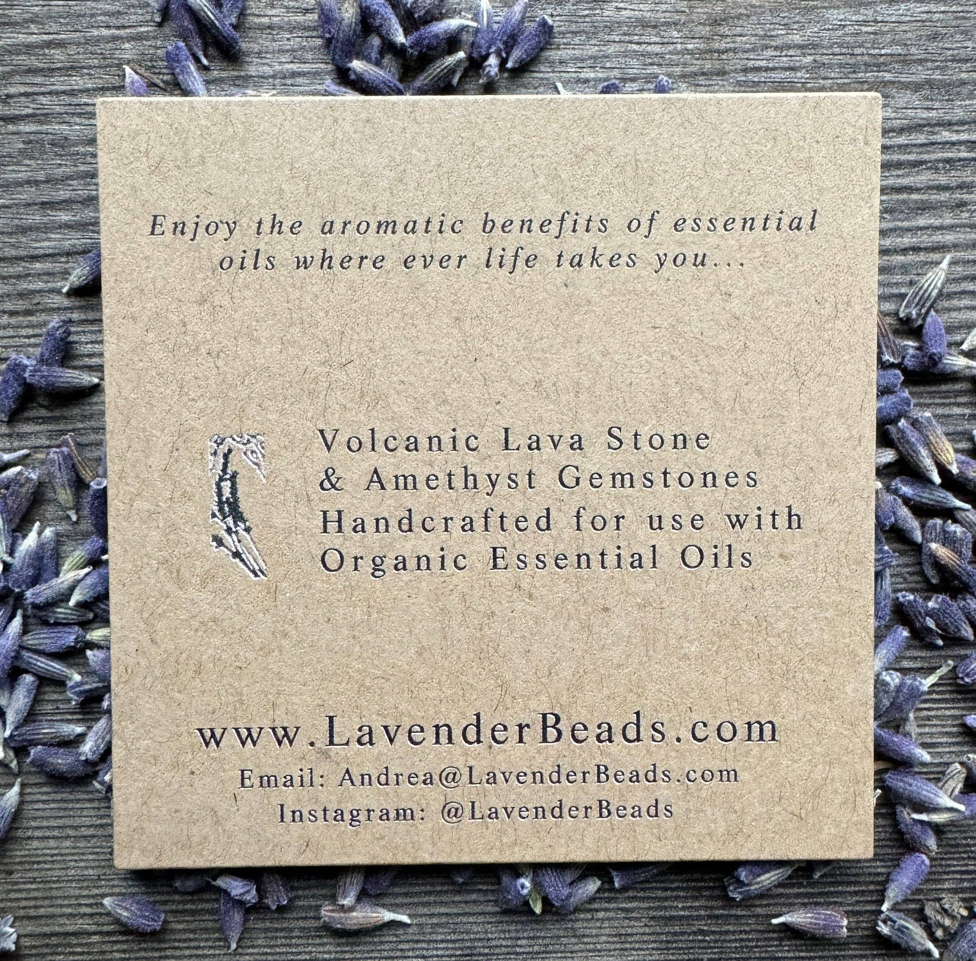 Lavender Beads Aromatherapy Diffuser Bracelet