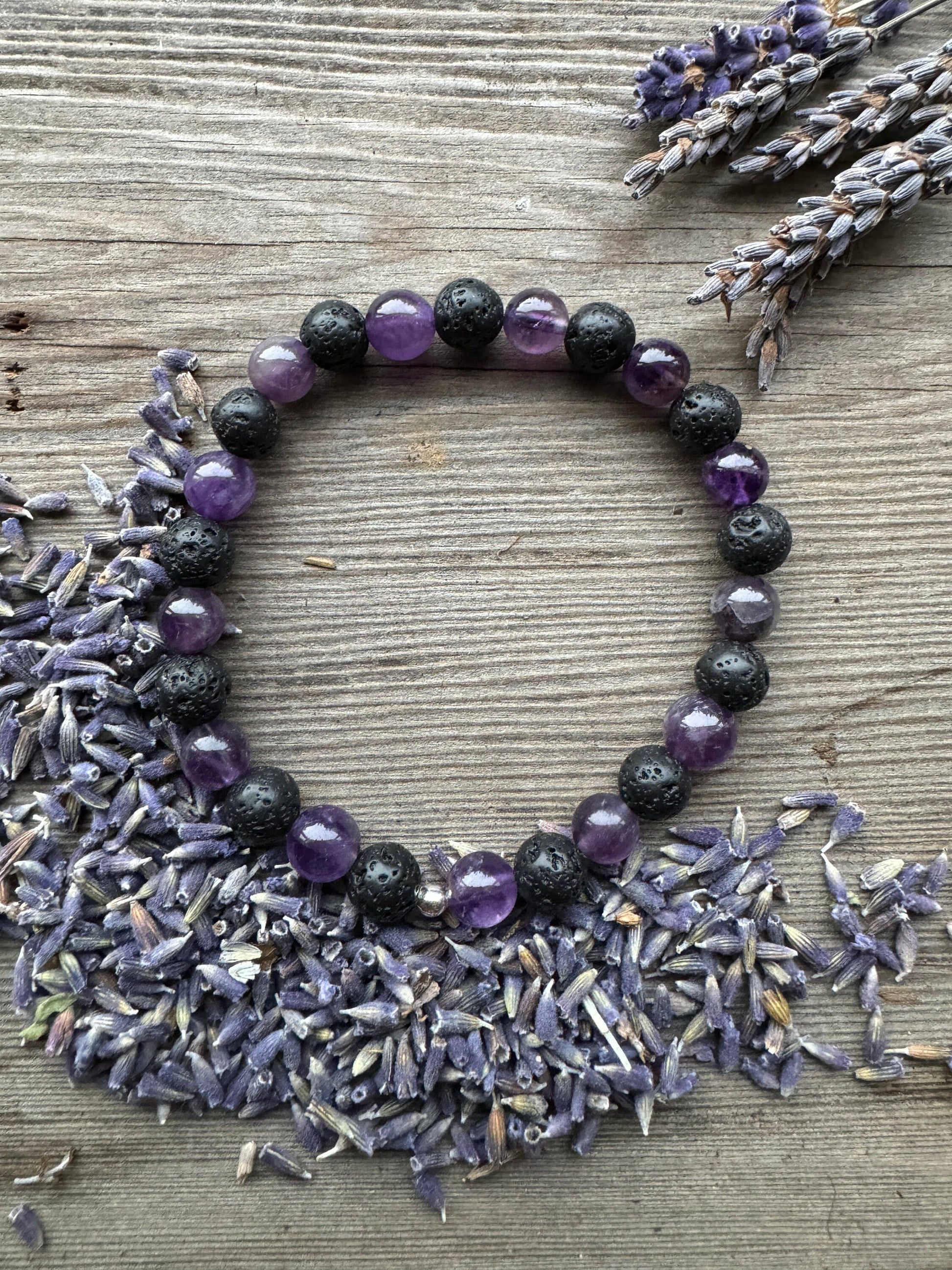 Lavender Beads Aromatherapy Diffuser Bracelet