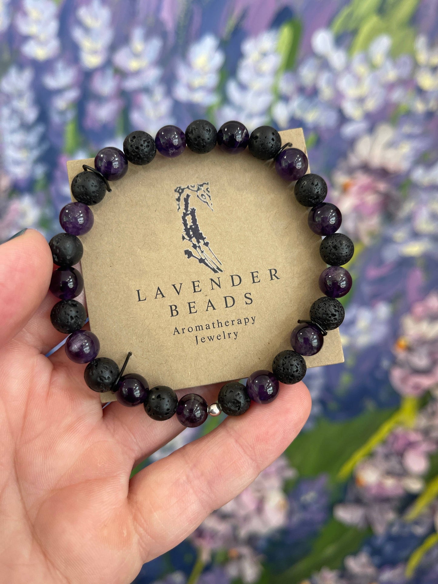 Lavender Beads Aromatherapy Diffuser Bracelet