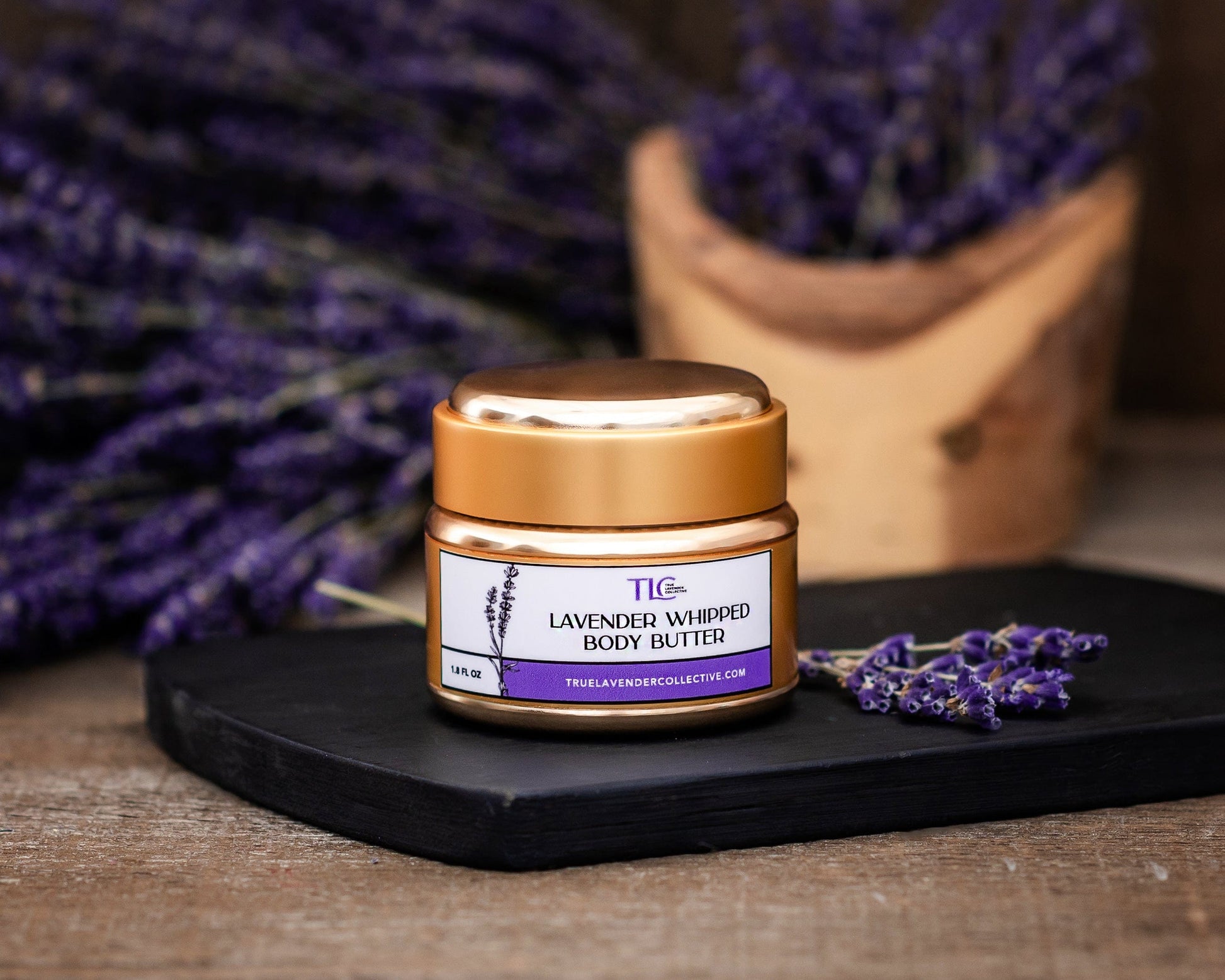 True Lavender Collective Lavender Whipped Body Butter