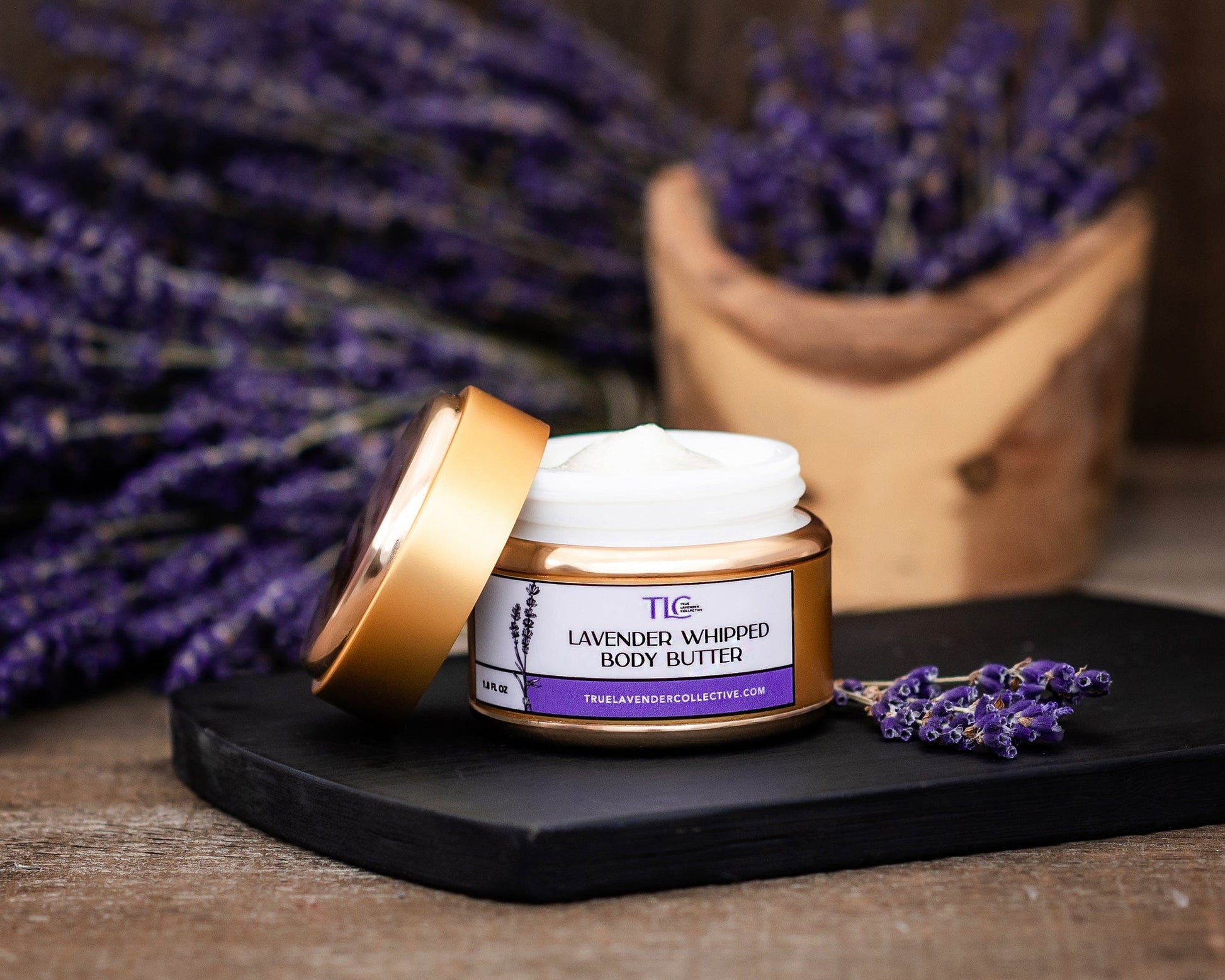 True Lavender Collective Lavender Whipped Body Butter