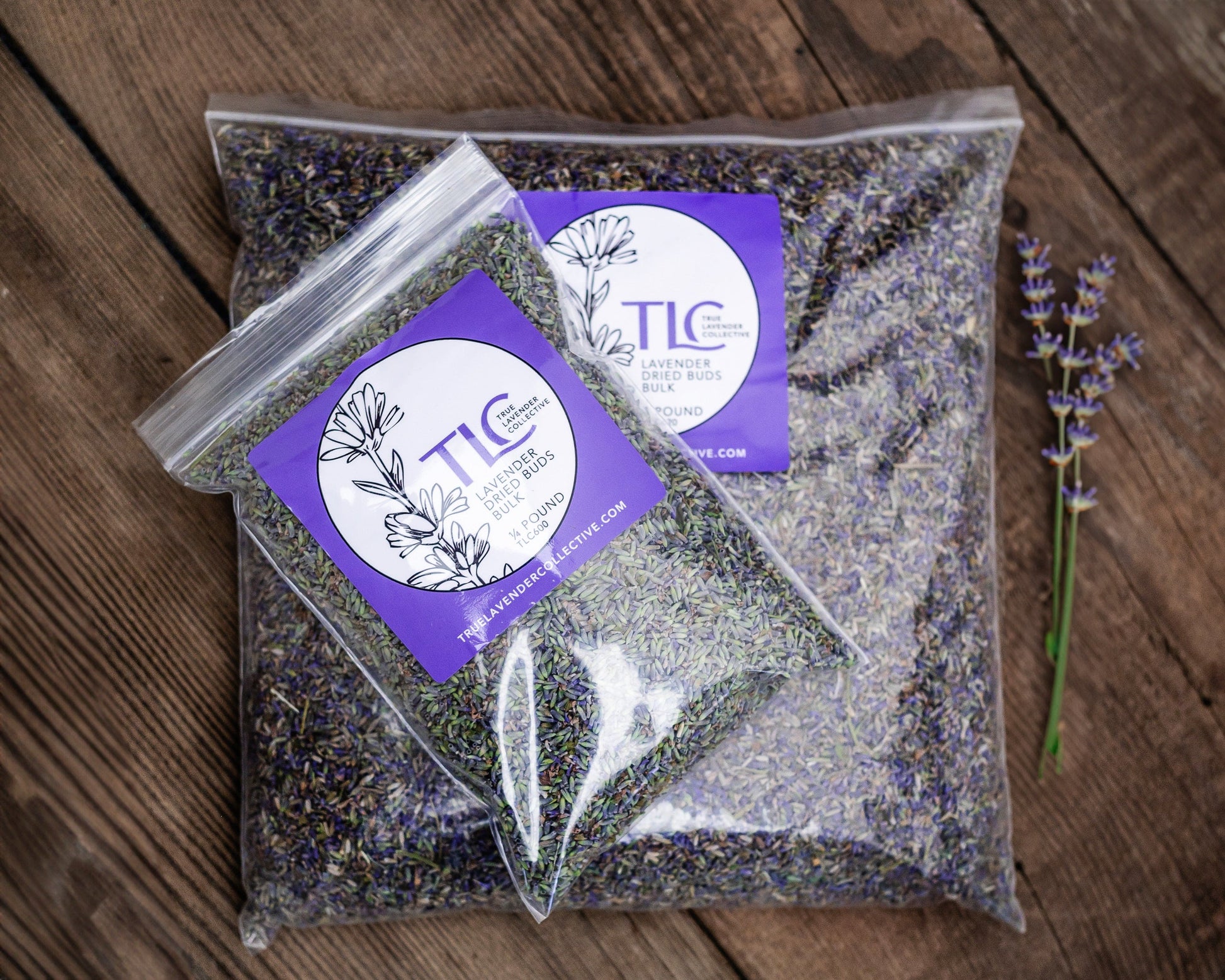 True Lavender Collective Lavender Dried Buds Bulk