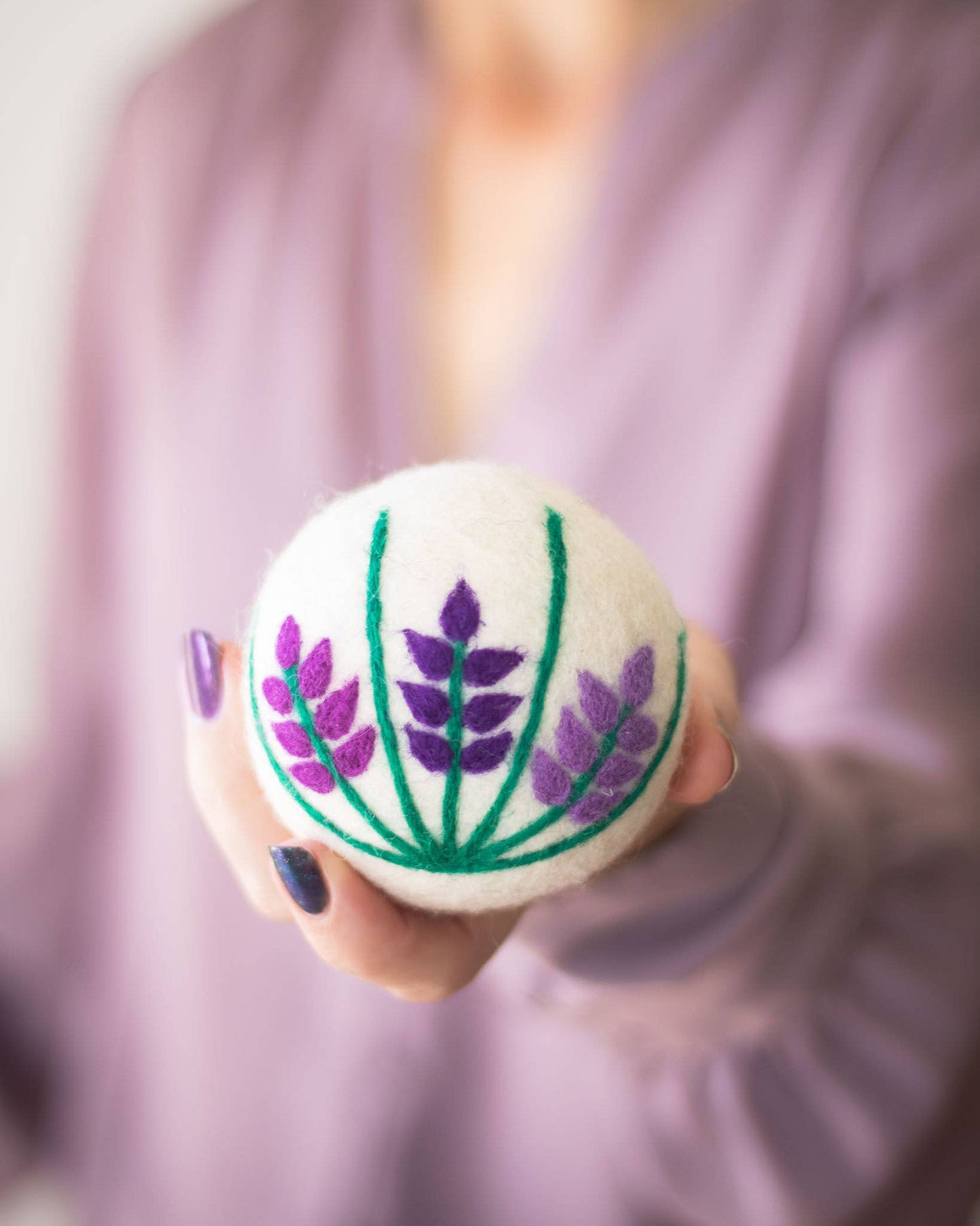 True Lavender Collective Lavender Fields Wool Dryer Balls