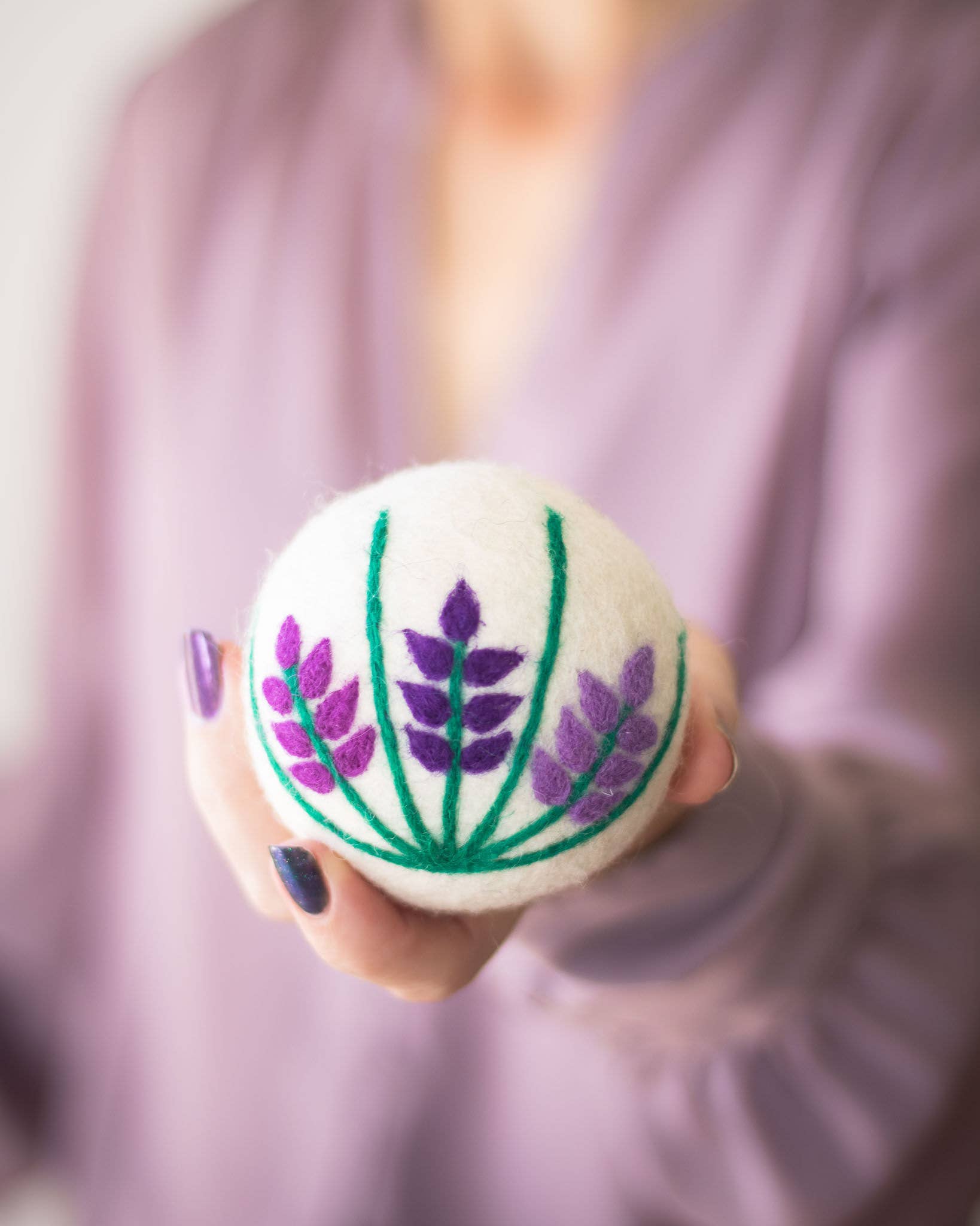 True Lavender Collective Lavender Fields Wool Dryer Balls