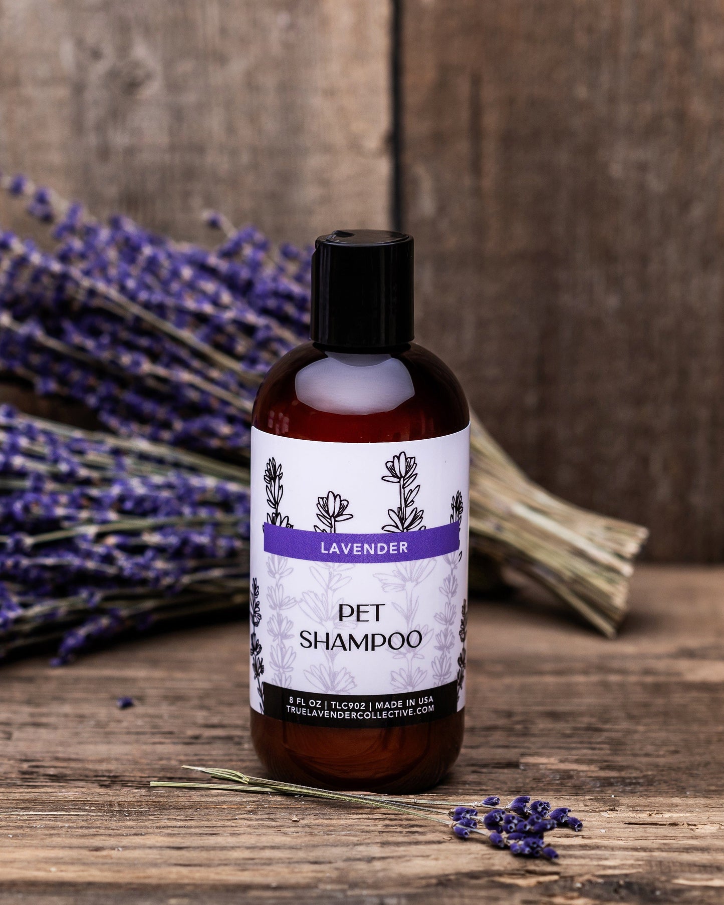 True Lavender Collective 8 fl oz Lavender Pet Shampoo