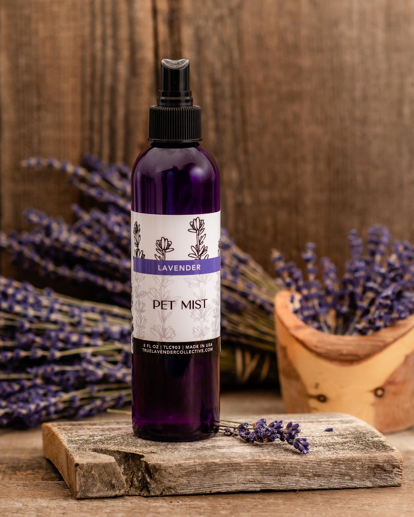 True Lavender Collective 8 fl oz Lavender Pet Mist