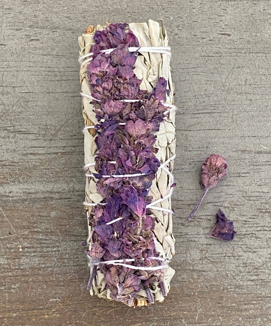 True Lavender Collective Lavender & White Sage Smudge Stick