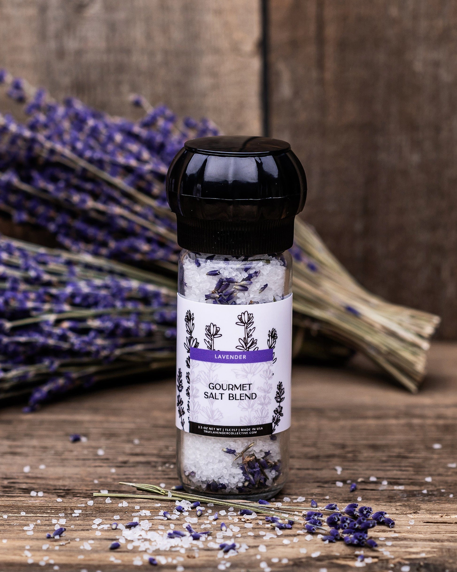 True Lavender Collective Lavender Gourmet Salt Blend