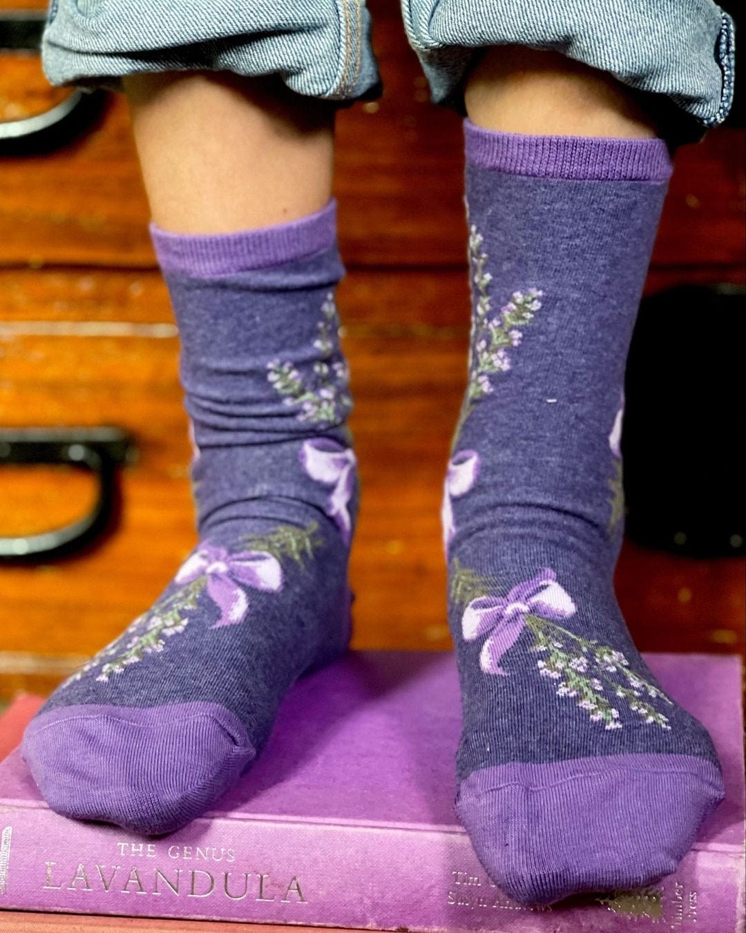 True Lavender Collective Lavender Socks