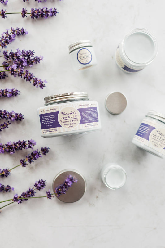 Victoria's Lavender 8oz Lavender Face & Body Cream