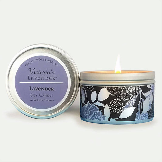 Victoria's Lavender Soy Candle - Lavender