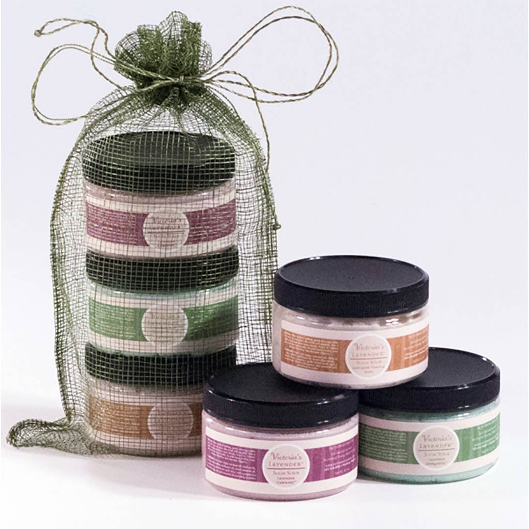 Victoria's Lavender Lavender Sugar Scrub Gift Set