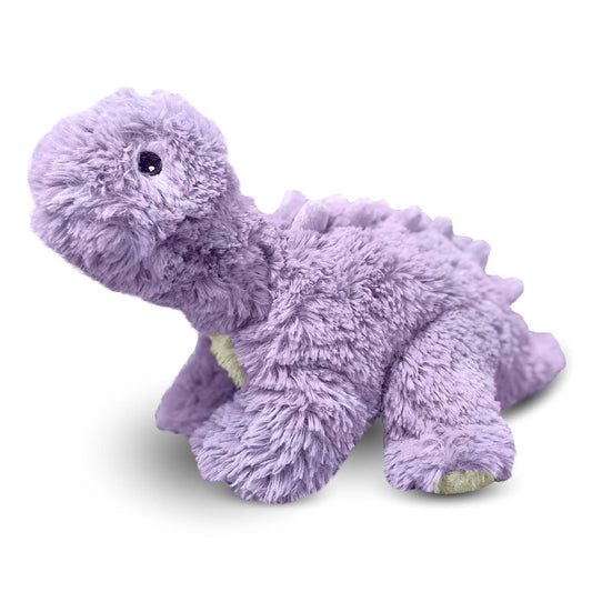 Warmies Purple Long Neck Dinosaur Warmies