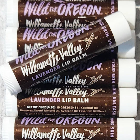 Wild for Oregon WILLAMETTE VALLEY Lavender Lip Balm